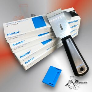 5x MARTOR Profi Glasschaber mit versterktem Griff #161166628107-5