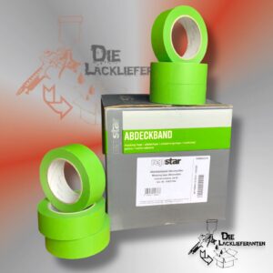 24x Repstar Klebeband Grün , Abdeckband 100°C 1 Rolle á 38mm x 50m #6660084