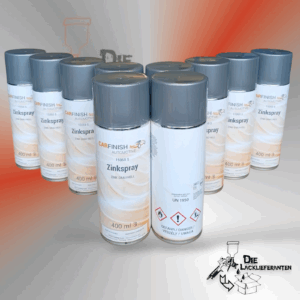 10x Zinkspray Hell (Silber) 400ml Spraydose #DI0015060S