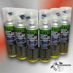 6X PETEC Hohlraumschutz & Konservierung 500ml Art:73550
