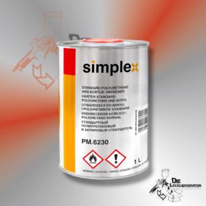 Simplex Simpur 2K Härter Standard 1L für Simplex Decklack  #SPM6230QQ100