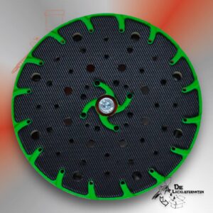 Stützteller, Schleifteller, Polierteller Exzenterschleifteller 150mm Hart mit Klett M8