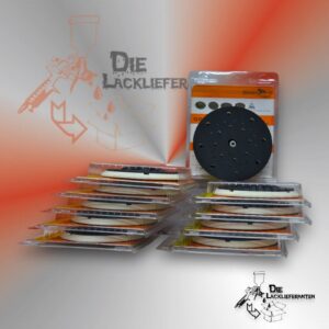 10X Stützteller, Schleifteller, Polierteller Exzenterschleifteller 150mm Hart mit Klett M8
