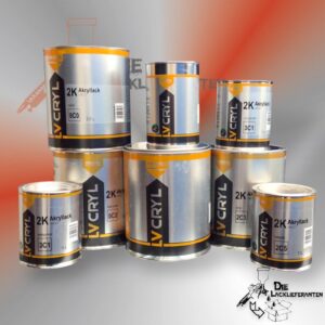 Profix LV Cryl 2K PU-Decklack Uni Wunschfarbton Readymix 1 Liter # ALVReady1