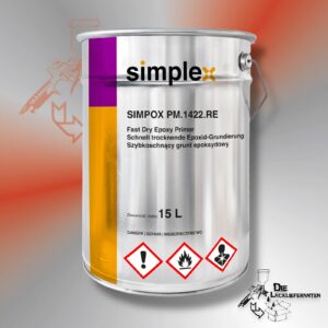 15L Simplex EP Grundierung  2K 3:1 Grau 15L #SPM142215GREAY