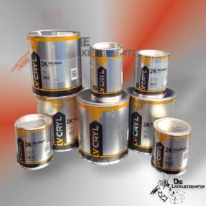 Profix LV Cryl 2K PU-Decklack Uni Wunschfarbton Readymix 10 Liter Komplettset Standard # ALVReady-6/CP0401L/C85H-3