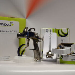 FINIXA Spritzpistole SPG500 + 4 Düsensätze 1.3, 1.8, 2.0, 2.5mm