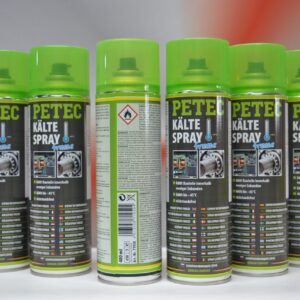 6X PETEC Kältespray  400 ml Kühlspray Kühlen / Abkühlen/ EinfrierenArt:71950