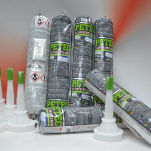 6X PETEC Scheibenkleber 400ml Schlauchbeutel Art. 83400 Polyurethan