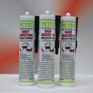 3x PETEC Nahtabdichtung Schwarz - 310ml Art: 94231