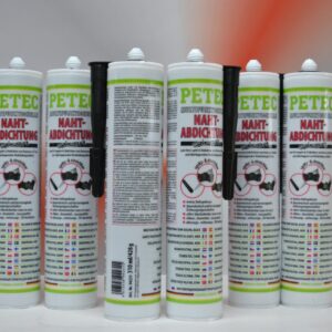 6x PETEC Nahtabdichtung Schwarz - 310ml Art: 94231