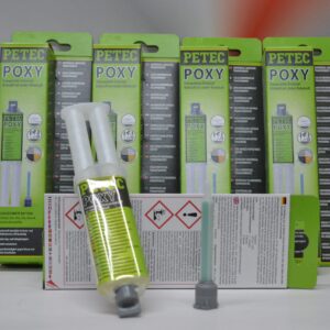 5X PETEC Poxy 2 komponenten Kleber 24ml Art. 98425