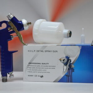 HVLP Spritzpistole Spot-Repair Blau + 0.8mm Düsensatz