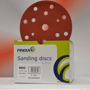 1Pck FINIXA Red-Schleifscheiben, P240 - 150mm