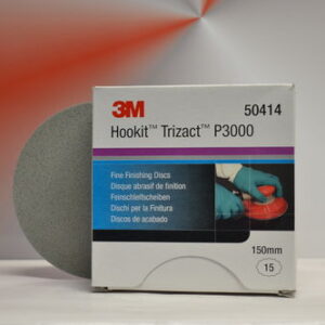 15x 3M Trizact, Feinschleifscheibe P3000 - 150mm