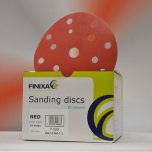 1Pck FINIXA Red-Schleifscheiben, P800 - 150mm