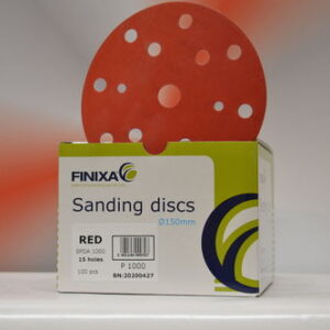 1Pck FINIXA Red-Schleifscheiben, P1000 - 150mm
