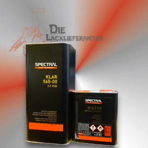 SPECTRAL VHS 565-00 Klarlack-SET  / 5 Min bei 60°+ VHS Härter 6115 Standard SET 7,5L