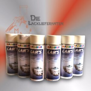 6X Dupli Color Cars Weiß Matt  400ml Art. 651953