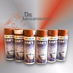 6X DupliColor Cars Rostschutz Haftgrund.Rot  400ml Art. 740220