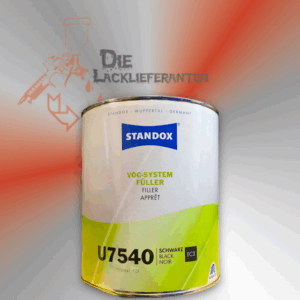 Standox VOC-System Füller U7540 Schwarz 3,5 L #780796