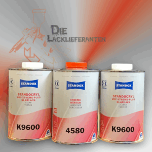 Standox  K9600 VOC-Xtreme Plus Klarlack Set  3L    # 2L 84154 +1L 79315