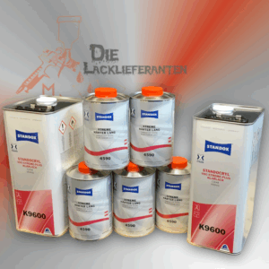 Standox K9600 VOC-Xtreme Plus Klarlack Set LANG 10L+5L Härter 15L!! #84153 #79316