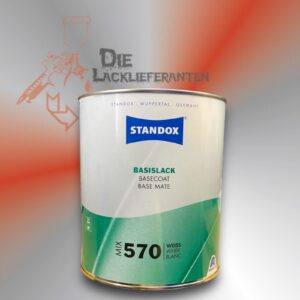 Standox Basislack Mix 570 Weiß 3,5L