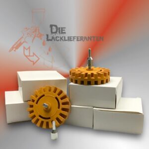 5X Radierscheibe, Folienradierer mit Adapter für Bohmaschiene, Akkuschrauber