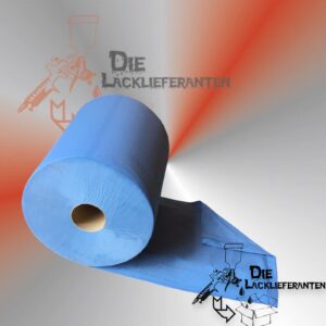 1x  Reinigungstuch Putzpapier Blau 3-lagig 500 Abrisse 37 x 38 cm #304313