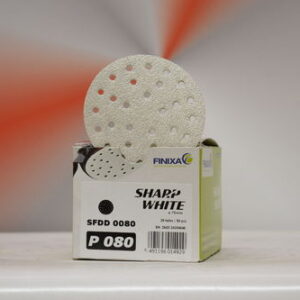 1Pck FINIXA White-Schleifscheiben, P80 - 75mm #SFDD0080
